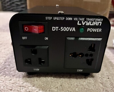 Heavy Duty Portable Voltage Power Converter. New In Box