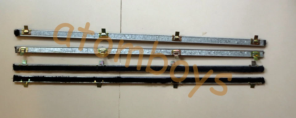 FOR NISSAN DATSUN 1500 521 520 PICKUP WINDOW GLASS SEALS DOOR BELT WEATHERSTRIP - Image 2 of 4