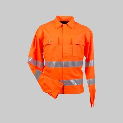 Giubbino fustagno alta visibilita' tg. l