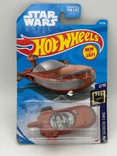 Hot Wheels 2021 X-34 Landspeeder, HW Screen Time 7/10 - Damaged Card