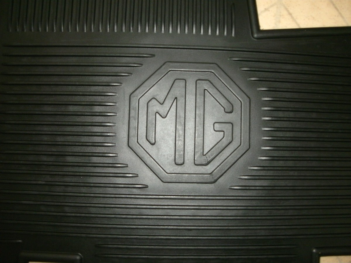 HEAVY DUTY SET AMCO STYLE RUBBER FLOOR MATS MGA 1956-1962 ROADSTER