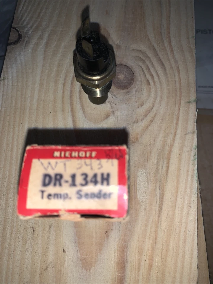 Interruptor de envío de temperatura WT-343 1973-76 Chevrolet Niehoff DR-134H Foto 3 de 4