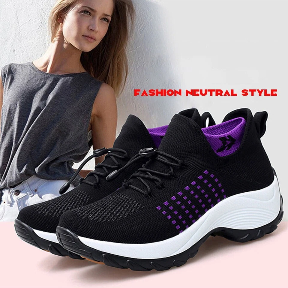 Women Ortho-Stretch Cushion Sneakers Orthopedic Diabetic-Running Walking Shoes - Image 2 of 4