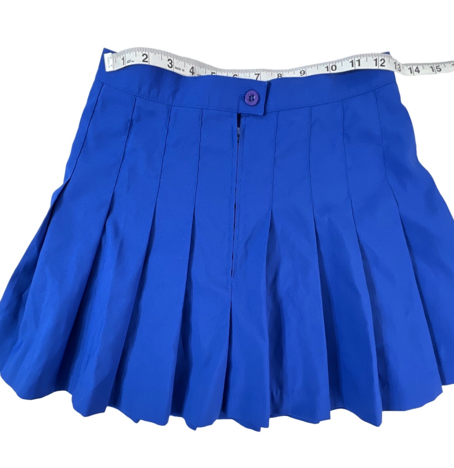 Wilson Tennis Skirt Royal Blue Pleated Skater Size 8 … Gem