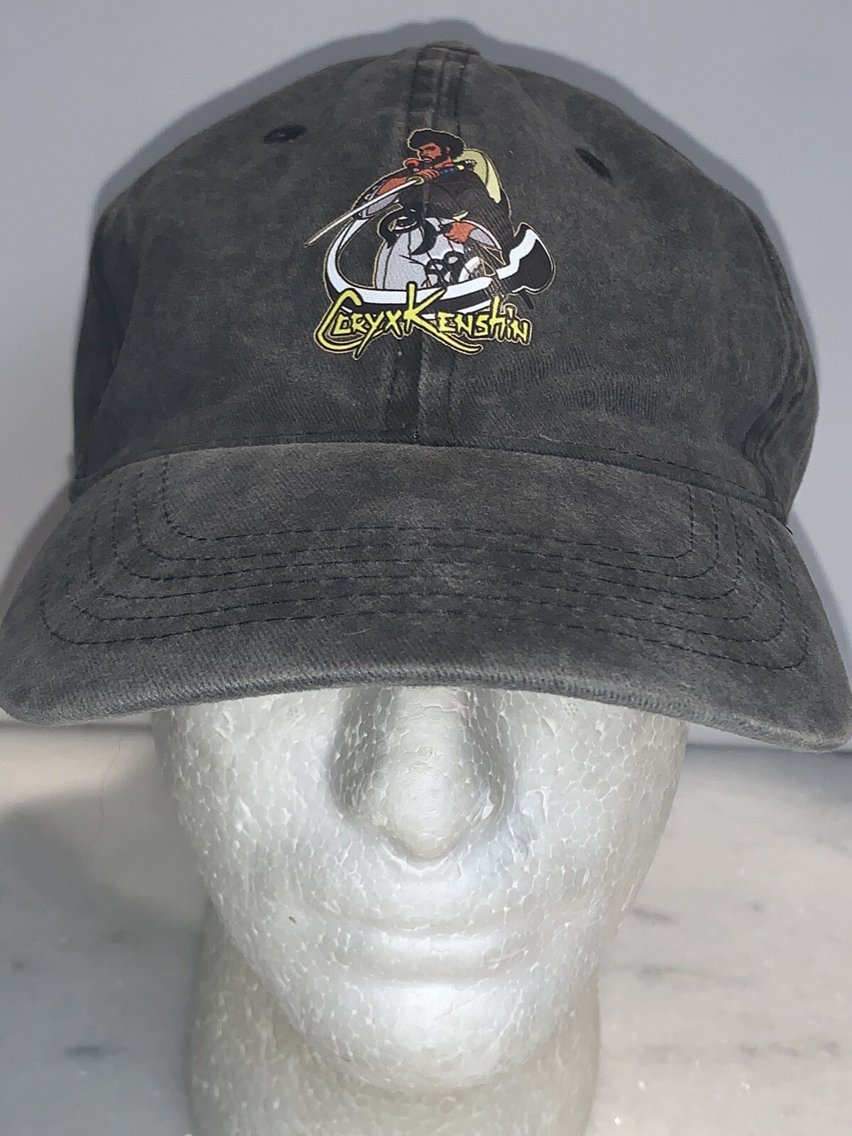 CERYX KENSHIN HAT CAP ADJUSTABLE STRAPBACK BLACK … - image 3