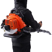 42.7CC Backpack Leaf Blower Gas Powered Snow Blower 423CFM 156MPH 1.7HP 2-Stroke