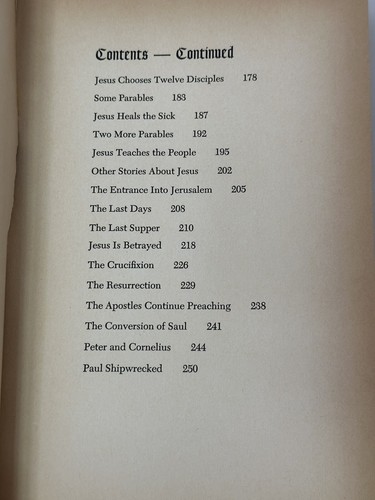 BIBLE STORIES FROM THE OLD AND NEW TESTAMENTS Vintage 1966 Hardcover AMAZING ART - Picture 20 of 21