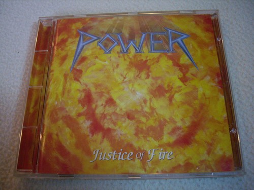 POWER - Justice of Fire CD RTN Rec. 1996 - US Metal - Alan Tecchio - Near Mint