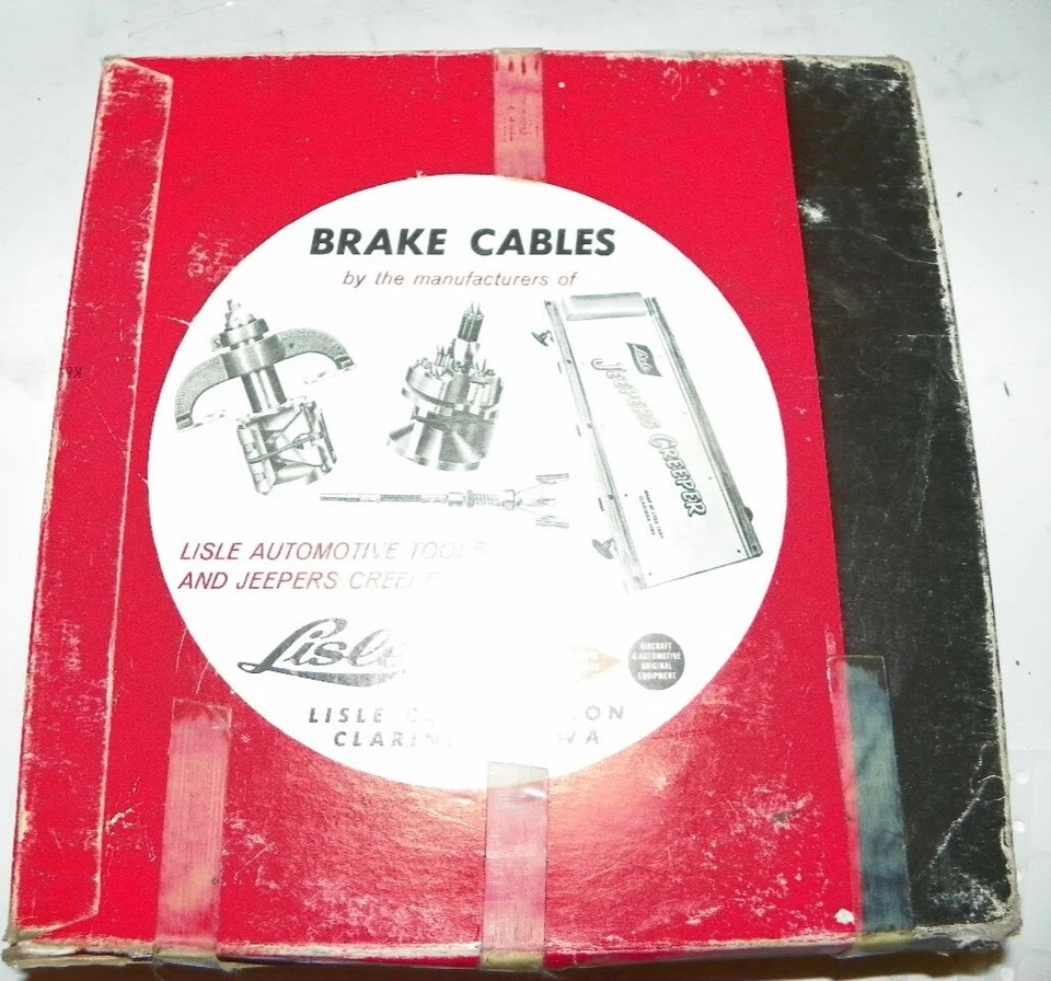 Lisle BX891 Rear Brake Cable 1952-1953 Ford 1952-1954 Mercury Monterey NOS - Image 2 of 2