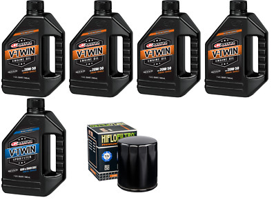 Oil Change Kit V-Twin Harley Davidson 5 quart HF170B XR/XL Sportster