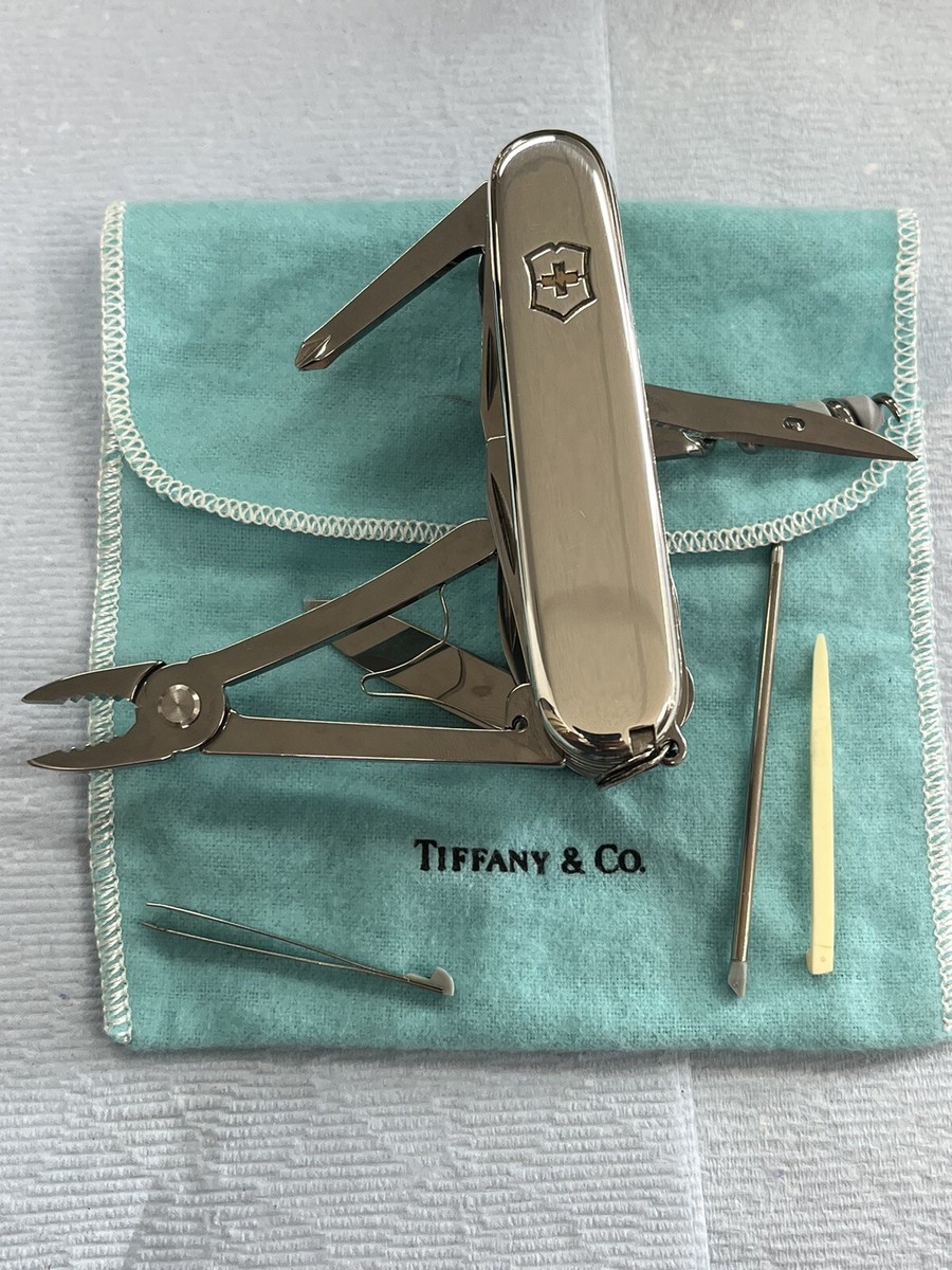 Rare Tiffany Co Victorinox Swiss Army Knife Sterling .925