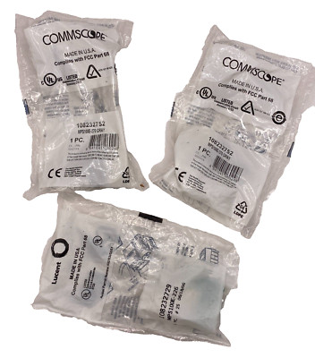 Commscope Lucent Jack Insert 108232752 (2) lucent 108232729  