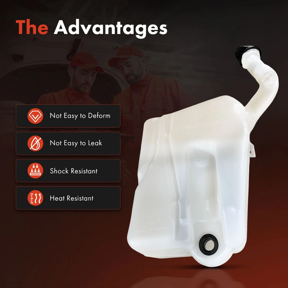 挡风玻璃洗衣机水库带盖适用于雪佛兰 Cobalt 2005 - 2010 庞蒂克 G5 — 第 3/4 张图片