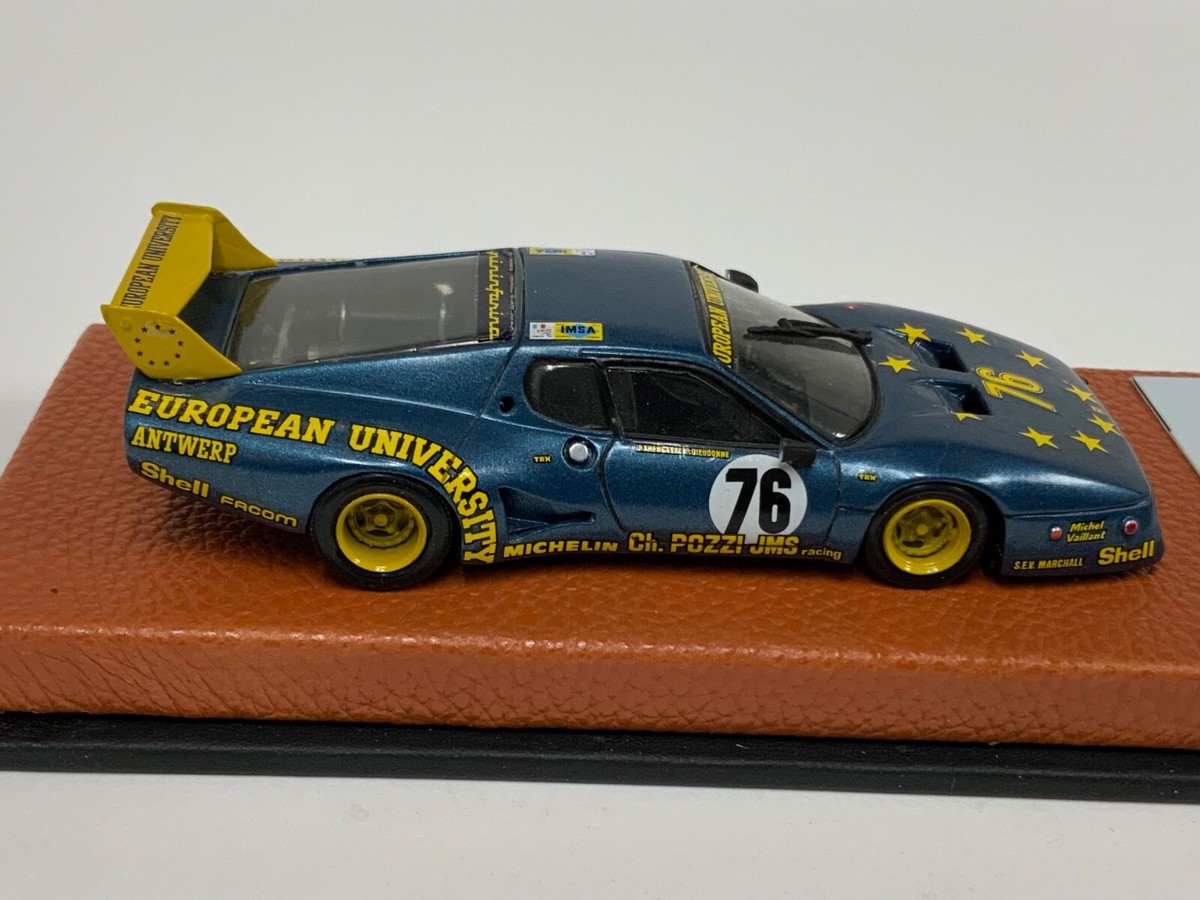 1/43 Tron Model Ferrari 512 BB form 1980 24 Hours of Le Mans Car