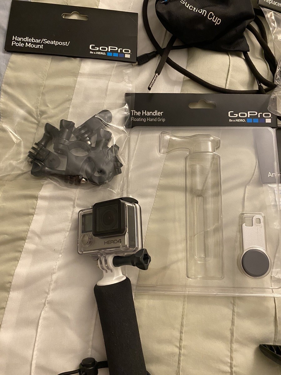 gopro hero 4 silver Kit With New Accessories | eBay gopro hero 4 silver Kit With New Accessories | eBay