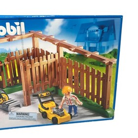 Playmobil Toy Set 4280 City Summer Backyard with Fence Bike Lawnmower for 4279
