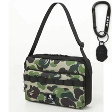 BAPE A Bathing Ape Camo Shoulder Bag Crossbody with Carabiner 2021 AW Free Ship