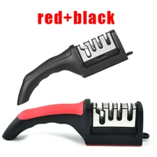 Knife Sharpener Professional Ceramic Tungsten Kitchen Sharpening System 4 Stage