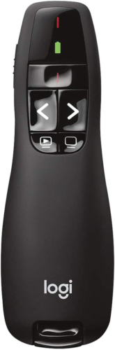 Logitech R400 Presenter, Kabellose 2.4 GHz Verbindung via USB-Empfänger, 15m Rei - Afbeelding 1 van 9