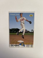 #459 chipper Jones Atlanta Braves Peter Gammons￼  ￼￼1993 Upper Deck Cb37
