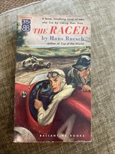 Cars Vintage Pb, The Racer by Ruesch, Ballantine 17, pbo 1953, VG+