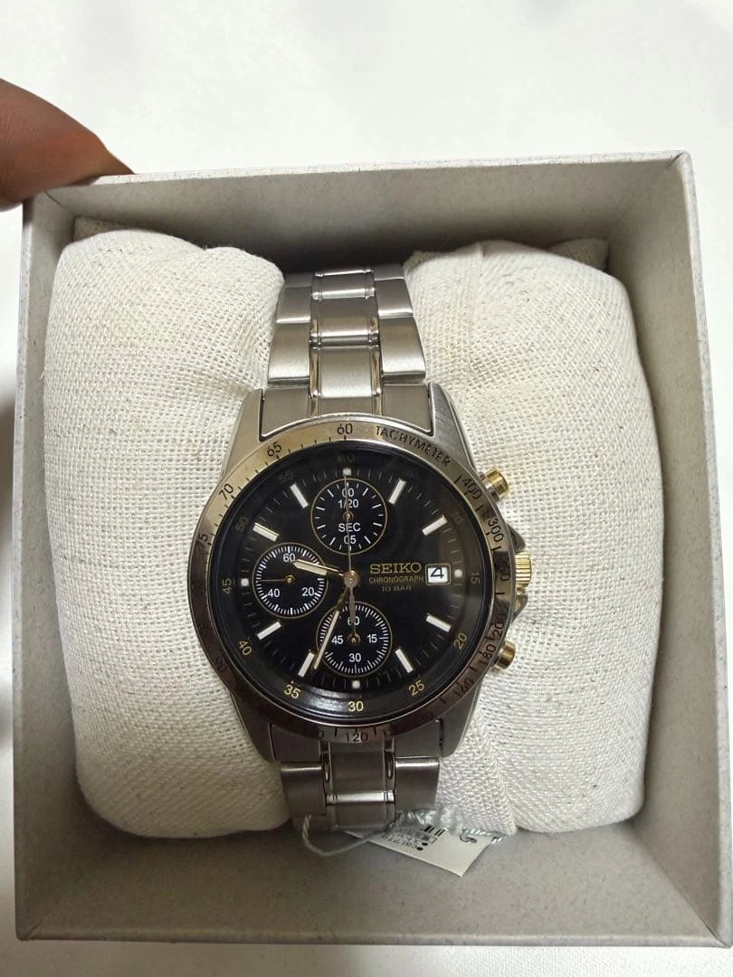 Reloj Pulsera SEIKO SPIRIT SBTQ043 Hombre Cronógrafo Nuevo de Japón