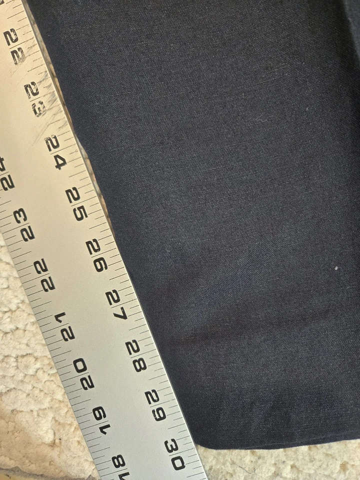 Conjunto blazer/pantalón Linda Allard Ellen Tracy para mujer talla 14 negro/azul marino oscuro oficina Foto 3 de 4