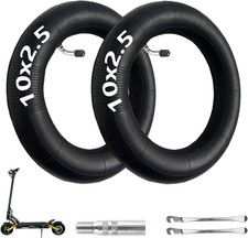 2 Pack 10X2.5 Scooter Tire Inner Tube, 10X2.50 Replacement Inner Tubes  10 Inch