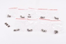 NOS Set guida alloggiamento cavo freno brasatura acciaio su tubo superiore - Offerta all'ingrosso (10 set)