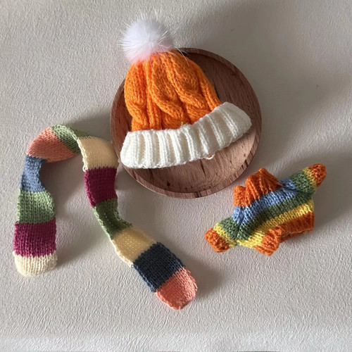17Cm Labubu Clothes Outfit Plush Doll Clothes Macaron Cute Clothing DIY Kid Gift - Picture 26 of 29