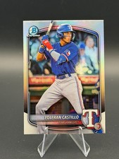 2025 Bowman Draft Chrome Prospect Refractor Yolfran Castillo Rangers