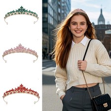 For Any Occasion Bridal Tiara Durable Alloy Construction Timeless Elegant Design