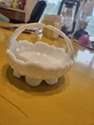 Vintage Milk Glass Candy Dish