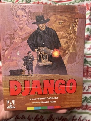Django (Blu-ray, 1966) Arrow US Limited Edition Hardbox w/Book New/Sealed  