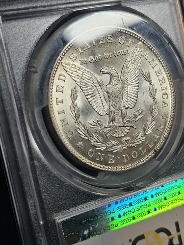 1883-P Morgan Silver Dollar PCGS MS63 - Picture 6 of 6