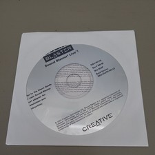 Creative Sound Blaster Live Value Digital 1024 Software Windows XP Install Disc