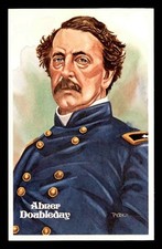 1980-01 Perez-Steele HOF Postcard #2001 Abner Doubleday   A  NM+ J3452705