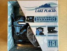 Lake Placid Monarch Adjustable Sizes 11-1 Fit Ice Skates Recommended ForAges 5-8