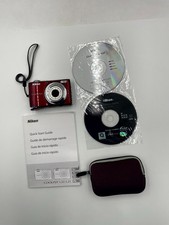 Nikon Coolpix L22 Digital Camera 12 MP 3" LCD 3.6x Optical Zoom with Accessories
