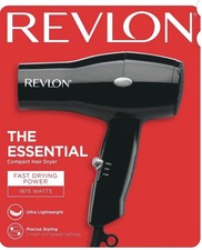 Revlon Essentials 1875W Compact Styler RVDR5034 Lightweight Hair Dryer travel 