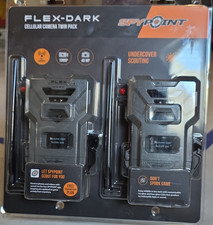 SPYPOINT Flex-Dark Cellular Trail Camera Twin Pack 1080p 40MP 100ft Night Vision