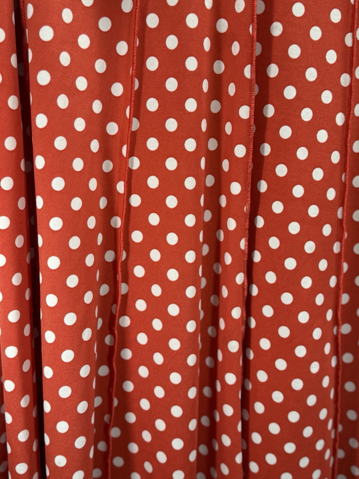 Perceptions Women's Red Polyester Short Sleeve V-… - image 2