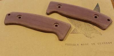 Lionsteel M3 Scales von Custom.Scale.Division In Natural Micarta