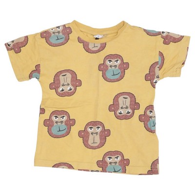 Lindex Kids, T-shirt, Größe: 98/104, Gelb/Mehrfarbig, Baumwolle, Sonstiges #DgP