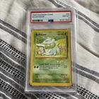 Pokémon TCG Bulbasaur Card 44/102 Common Unlimited Base Set PSA 8 NM-MT WOTC
