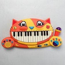 B. Toys Meowsic Cat Piano Keyboard Kids Electronic Music w/ Microphone Record