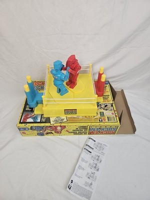 Rock 'em Sock 'em Robots The Original Fighting Robots Game Mattel Revival