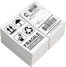 3" x 5" Direct Thermal Labels, 1000 PCS Thermal Printer Shipping Labels for S...