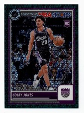 2023-24 Hoops Premium Stock Green Disco Prizm #49 Colby Jones RC 1/5 - NM-MT