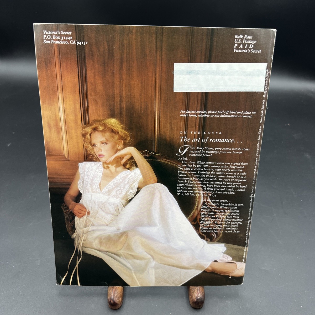 Vintage 1982 Victoria's Secret catalog 13th Edition Great Cond